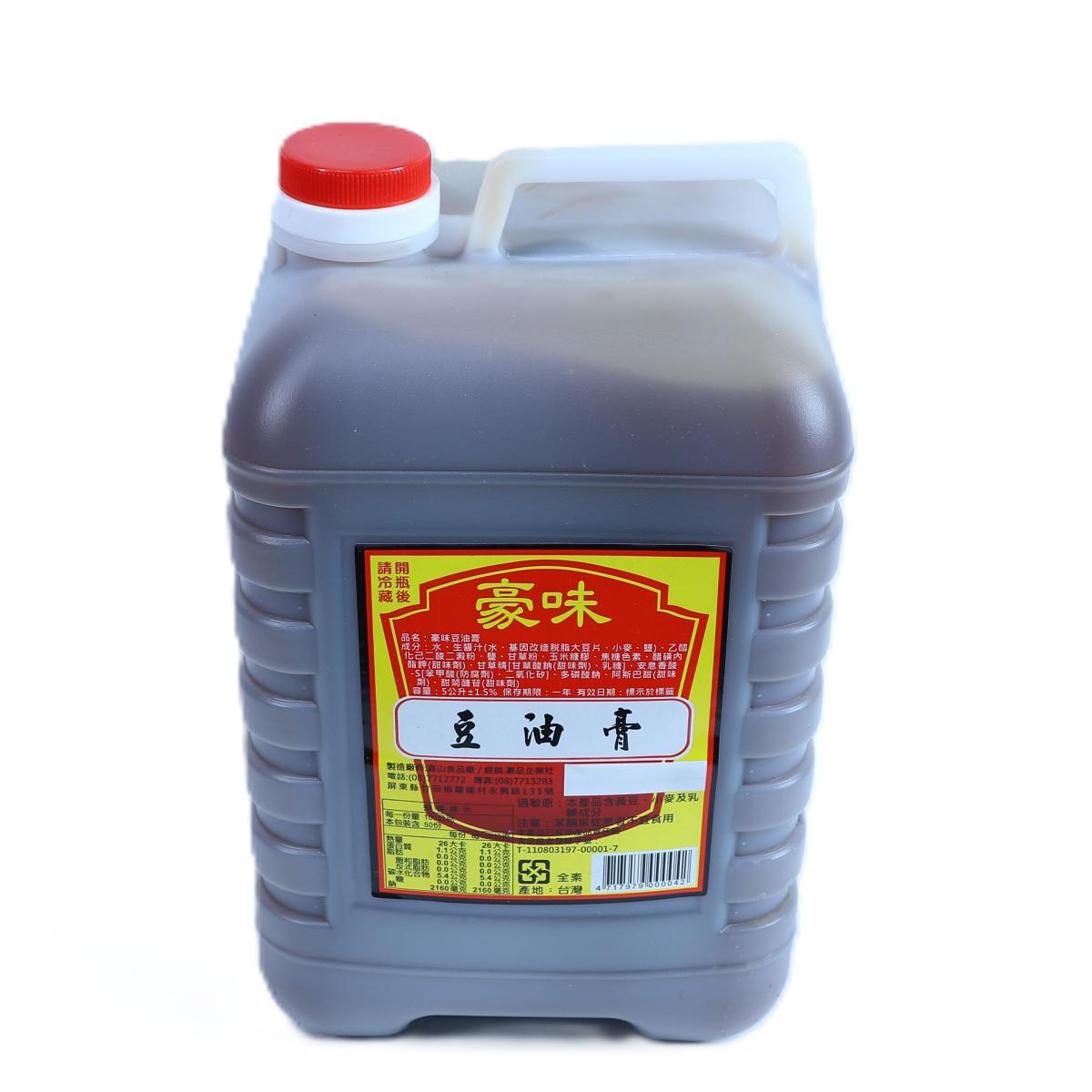 豪味 豆油膏5公升